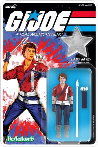 GI JOE ReAction+ Lady Jaye Covert Operations