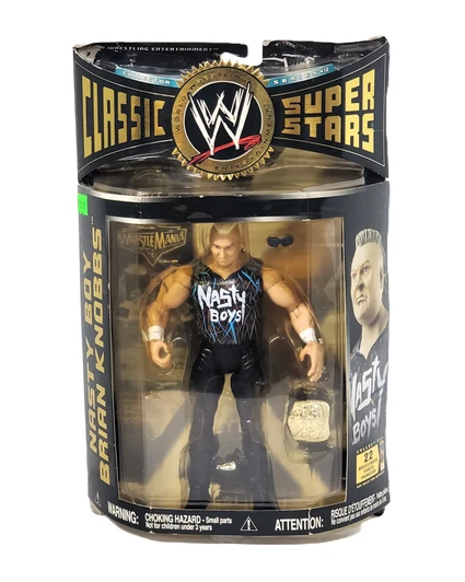 Jakks (2006) WWE Classic Super Stars Series 12 Nasty Boy Brian Knobbs action figure
