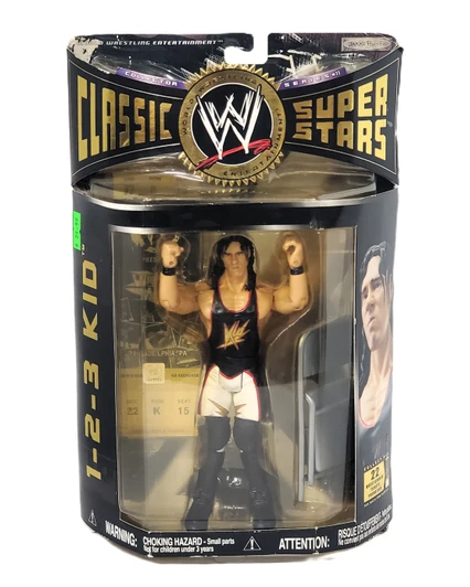 Jakks (2006) WWE Classic Super Stars Series 11 1-2-3 Kid action figure