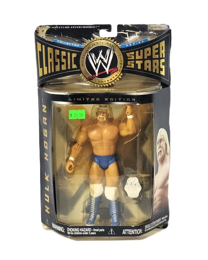 Jakks (2006) WWE Classic Super Stars Series Limited Edition Hulk Hogan (BLUE TRUNKS) action figure