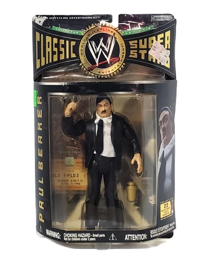 Jakks (2005) WWE Classic Super Stars Series 9 Paul Bearer action figure