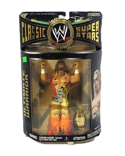 Jakks (2007) WWE Classic Super Stars Series 14 Ultimate Warrior action figure