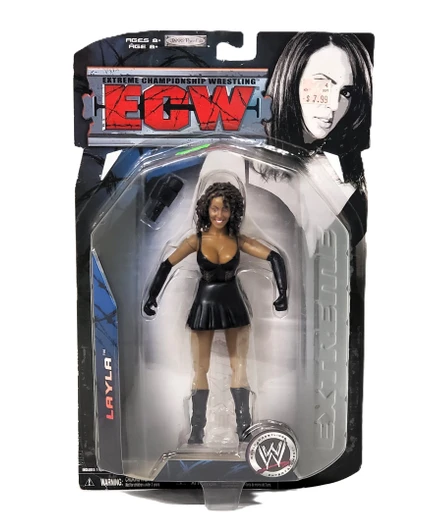 Jakks (2007) ECW Layla action Figure