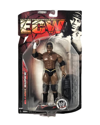 Jakks (2007) ECW Elijah Burke action Figure