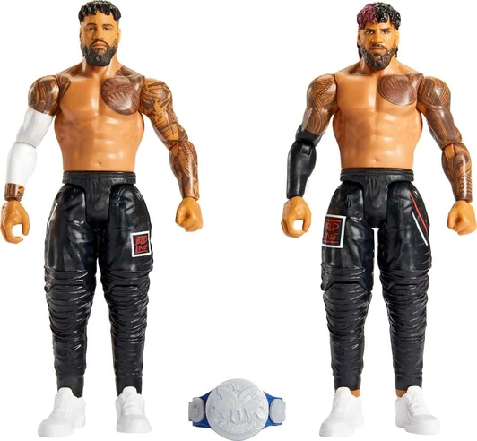 Mattel WWE Championship Showdown Jey Uso And Jimmy Uso Action Figure 2-Pack