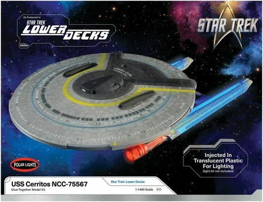 Star Trek Lower Decks U.S.S. Cerritos Plastic Model Kit