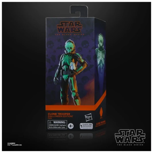 Star Wars Black Series Clone Trooper Exclusive Action Figure [Halloween Edition] (Open Package)