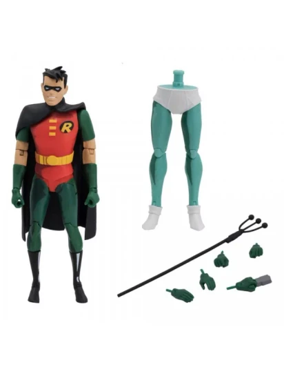 McFarlane Batman the Animated Series Robin action figure (Open Package)