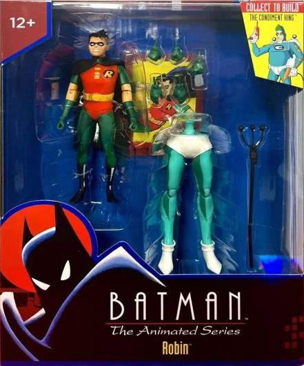 McFarlane Batman the Animated Series Robin action figure (Open Package)