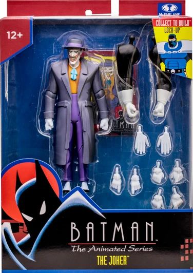 The Joker (Batman: The Animated Series) 7" Action Figure Lock Up Collect to Build Series (Open Package)