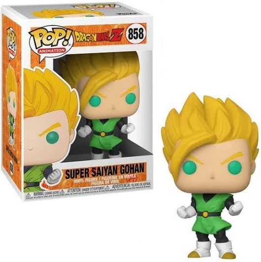 Funko Pop! Animation: Dragon Ball Z Super Saiyan Gohan #858