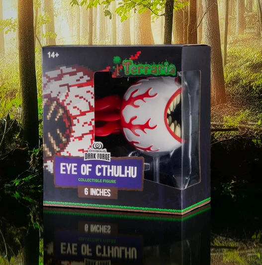 Otherworlds Dark Forge Terraria Eye Of Cthulhu Collectible Figure (Open Box)