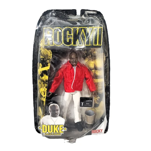Jakks (2006) Rocky II Duke Action Figure (damaged package)