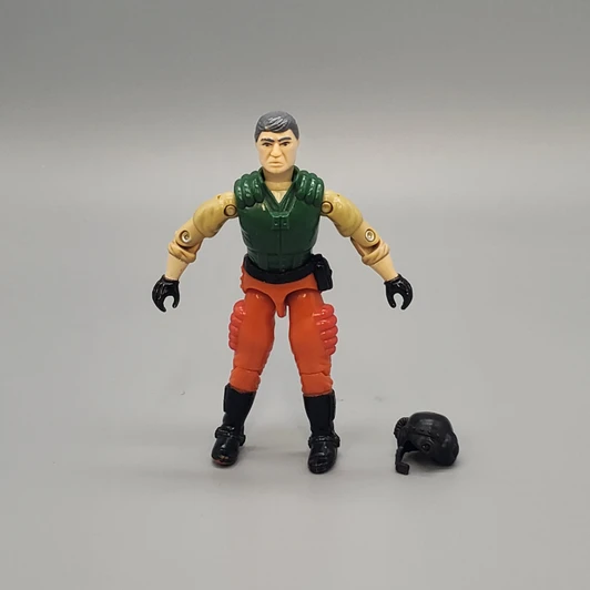 Hasbro (1989) GI JOE Hot-Seat Raider Driver 3.75" action figure complete