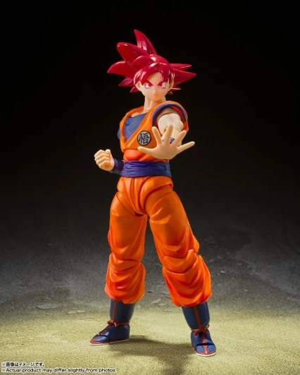 Tamashii Nation - Dragon Ball Super - S.H.Figuarts - Saiyan God Instilled with the Light of Righteous Hearts - Super Saiyan God Son Goku Action Figure