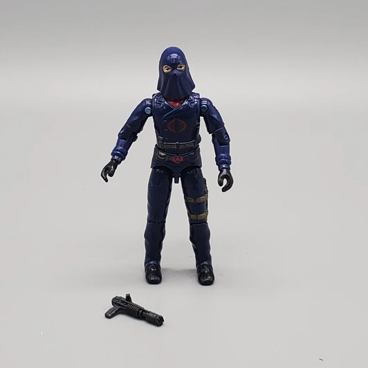 Hasbro (1983) GI JOE Hooded Cobra Commander 3.75" action figure complete