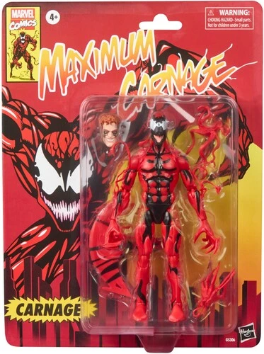 Spider-Man: Maximum Carnage - Marvel Legends: Retro Cardback - Carnage Action Figure