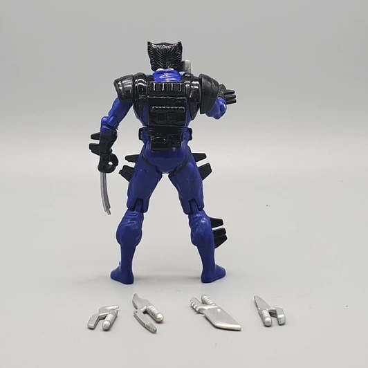 ToyBiz (1993) X-Men Spy Wolverine (Blue suit) Action Figure (no package)