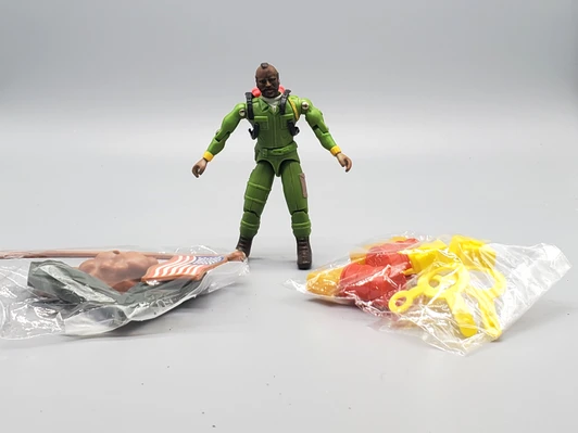 Galoob (1983) A-TEAM 3.75" action figure lot  B.A. and accessories