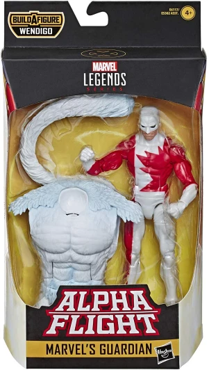 Hasbro Marvel Legends Alpha Flight Guardian (Wendigo BAF wave) 6" Action Figure