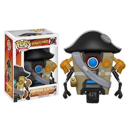 Funko Pop! Games: Borderlands Emperor Claptrap #208
