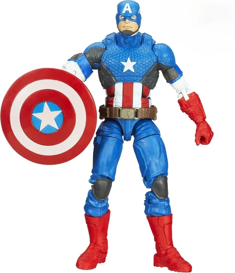 Hasbro (2013) Marvel Legends NOW! Captain America (MANDROID BAF Wave) 6" Action figure (no package)