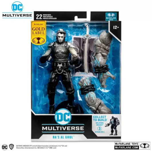 McFarlane DC Multiverse Batman Arkham City Ra's Al Ghul 7in Action Figure