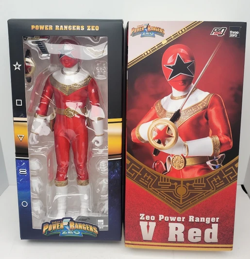 ThreeZero Power Rangers ZEO V Red Ranger 1/6th scale action figure