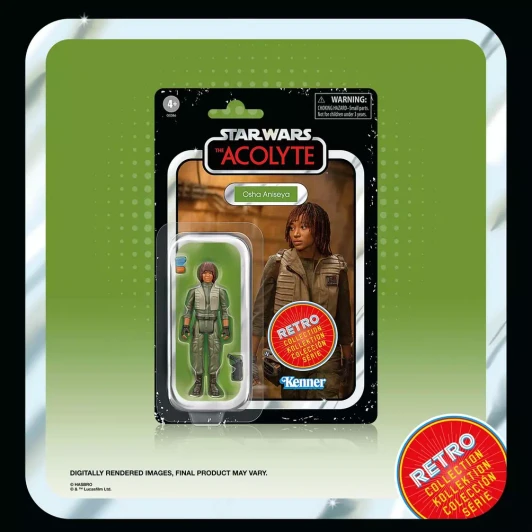 Hasbro Star Wars The Acolyte Retro Collection 3.75" Action Figure 6-Pack