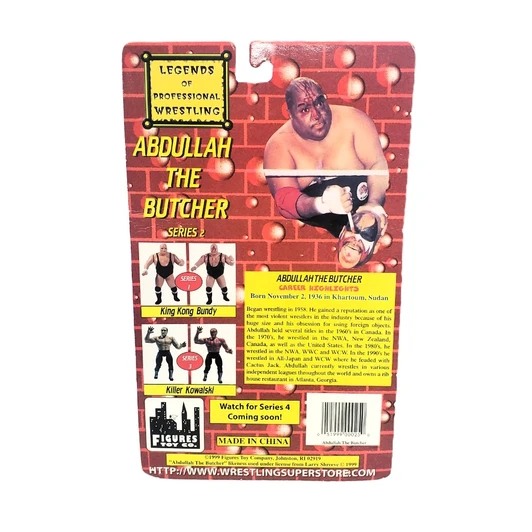 Figures Toy Co. Abdullah the Butcher series 2 action figure