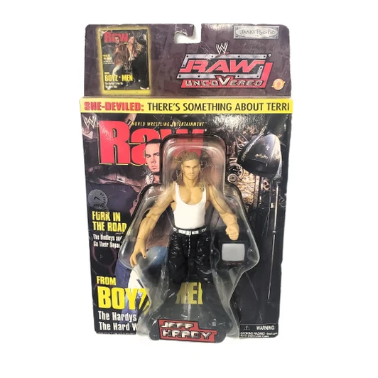 Jakks (2004) RAW Uncovered Jeff Hardy action figure
