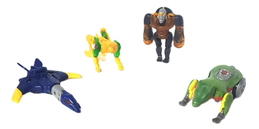 McDonald's (2000) Transformers Beast Machines Set of 4 (no package)