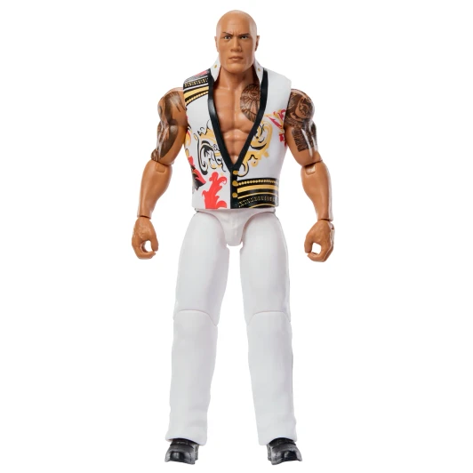 Mattel WWE The Rock Final Boss Top Picks Main Event Series Figure