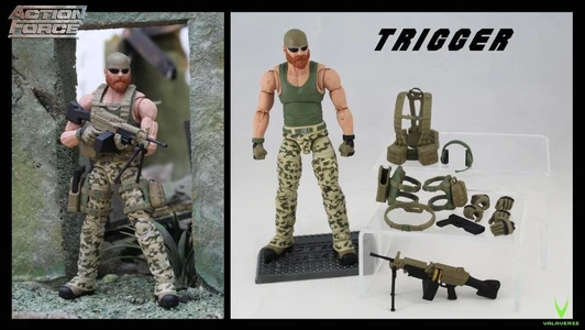 Valaverse Action Force Trigger 6" Action Figure (No Package)