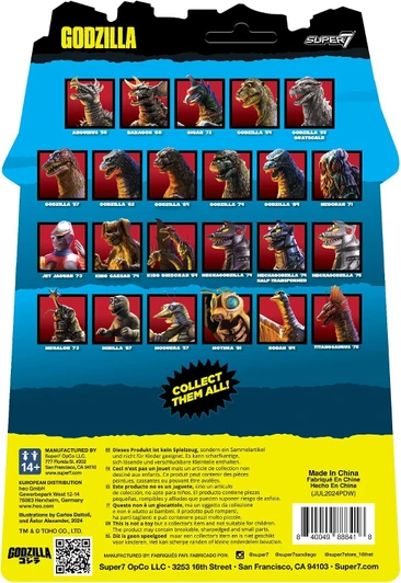 Toho ReAction Figures Wave 7 Titanosaurus '75 Figure