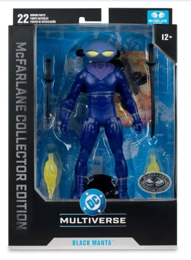 McFarlane Collector Edition #68 - DC Multiverse - Black Manta (DC Classic) 7" Deluxe Action Figure PLATINUM EDITION