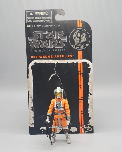 Star Wars The Black Series #29 Wedge Antilles 3.75" action figure with card
