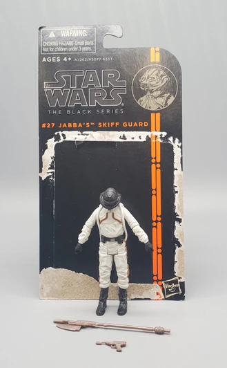 Star Wars The Black Series #27 Jabba's Skiff Guard 3.75" action figure with card