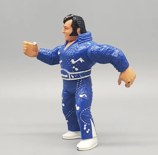 Hasbro (1991) WWF Series 2 Honky Tonk Man action figure (Broken finger)