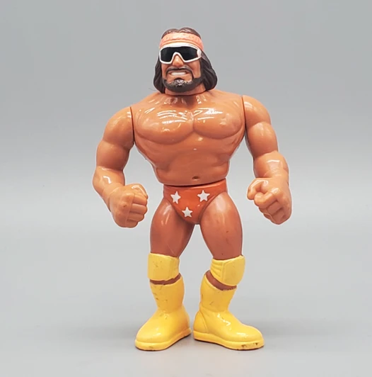 Hasbro (1990) WWF Series 1 Macho Man action figure (no package)