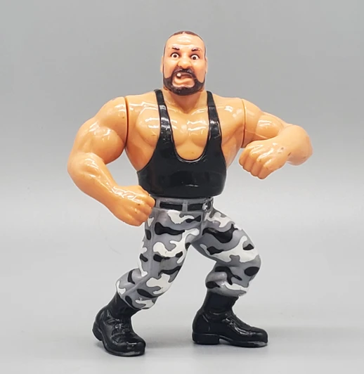 Hasbro (1991) WWF Bush Wackers Luke action figure (no package)
