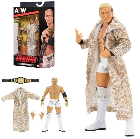2025 AEW Jazwares Unrivaled Collection Exclusive #12 Kazuchika Okada Figure 1 of 3000 AEW Shop Exclusive