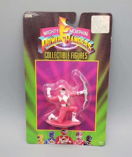 BanDai (1994) Mighty Morphin Power Rangers Pink Ranger collectible figure