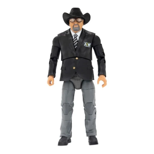 2022 AEW Jazwares Unrivaled Collection Ringside Exclusive #90 Jim Ross Figure