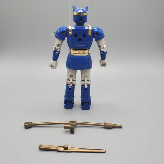BanDai (1995) MMPR Blue Battle Borg action figure (no package)