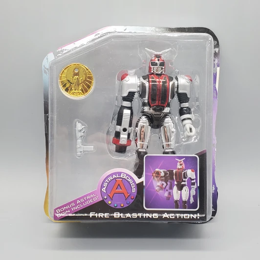 Bandai (1997) BeetleBorgs METALLIX ASTRAL BORGS FIREBORG action figure