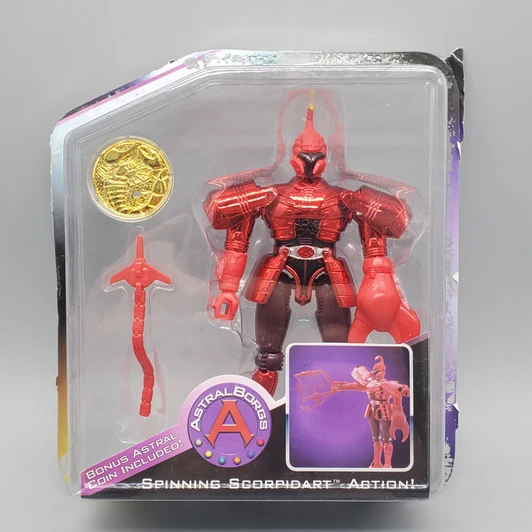 Bandai (1997) BeetleBorgs METALLIX ASTRAL BORGS SCORPIX action figure
