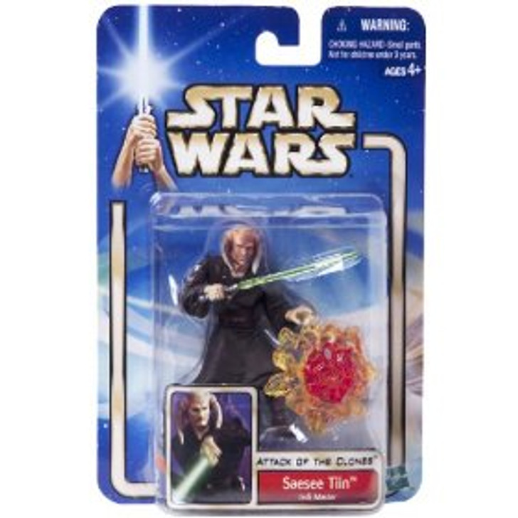 Hasbro Star Wars AOTC Saesee Tiin Jedi Master Action Figure