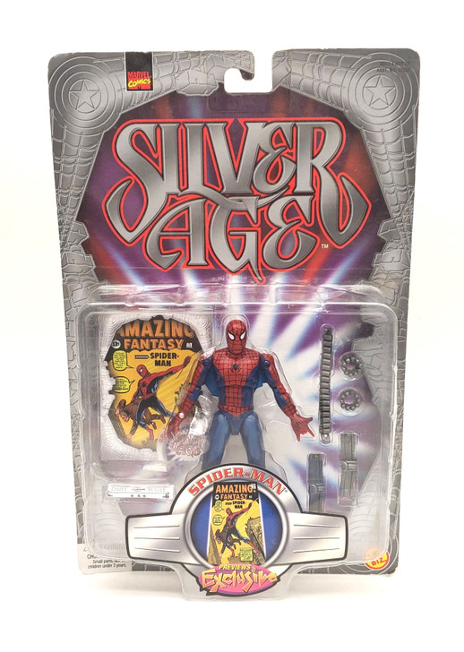 ToyBiz Silver Age Spider-Man Action Figure