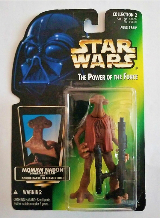 Kenner Star Wars POTF Momaw Nadon (Green Card) Action Figure